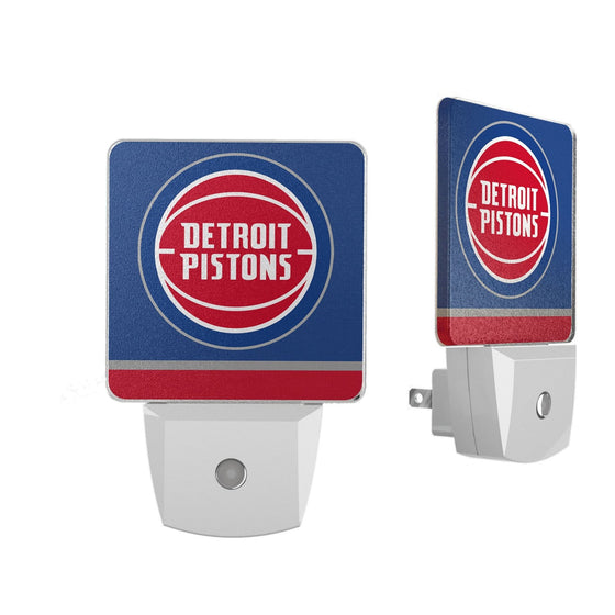 Detroit Pistons Stripe Night Light 2-Pack-0