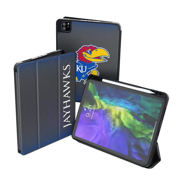 Kansas Jayhawks Linen Tablet Case-0