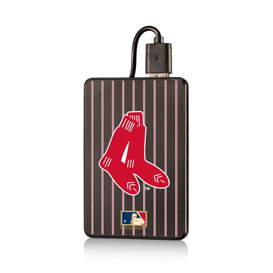 Boston Red Sox 1924-1960 - Cooperstown Collection Pinstripe 2200mAh Credit Card Powerbank - 757 Sports Collectibles