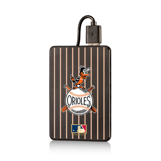 Baltimore Orioles 1954-1963 - Cooperstown Collection Pinstripe 2200mAh Credit Card Powerbank - 757 Sports Collectibles