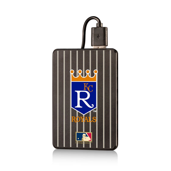 Kansas City Royals 1969-1978 - Cooperstown Collection Pinstripe 2200mAh Credit Card Powerbank - 757 Sports Collectibles