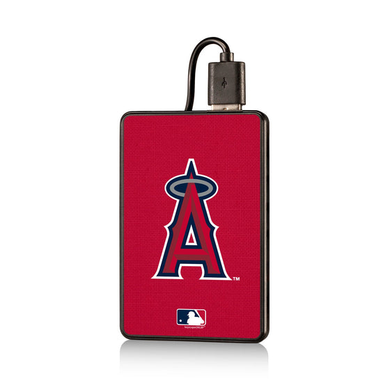 Los Angeles Angels Angels Solid 2200mAh Credit Card Powerbank - 757 Sports Collectibles