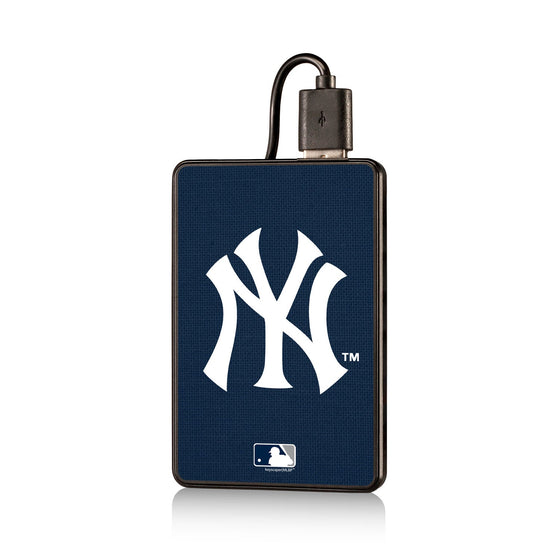 New York Yankees Yankees Solid 2200mAh Credit Card Powerbank - 757 Sports Collectibles