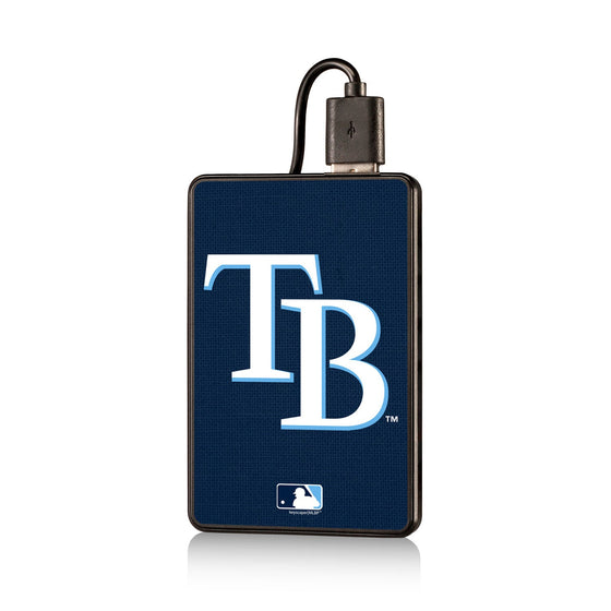 Tampa Bay Rays Rays Solid 2200mAh Credit Card Powerbank - 757 Sports Collectibles