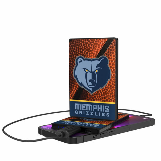 Memphis Grizzlies Basketball 2500mAh Credit Card Powerbank-0