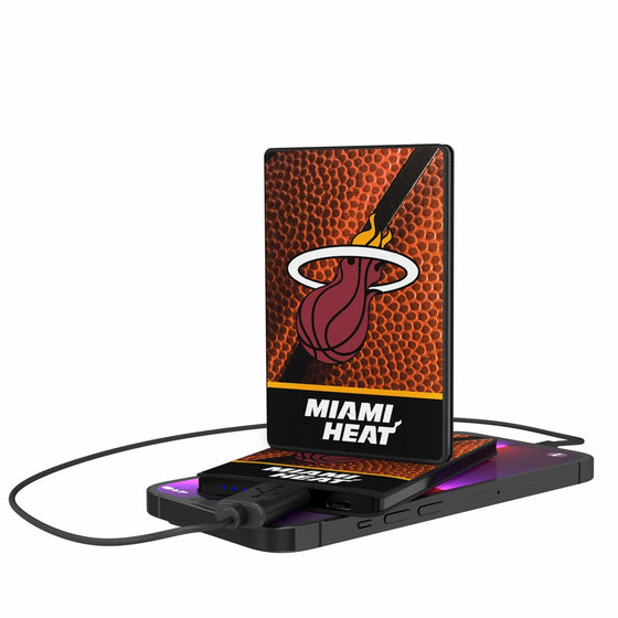 Miami Heat Basketball 2500mAh Credit Card Powerbank-0