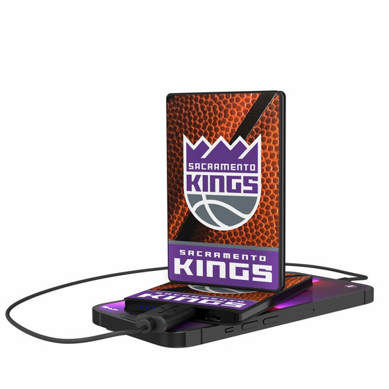 Sacramento Kings Basketball 2500mAh Credit Card Powerbank-0