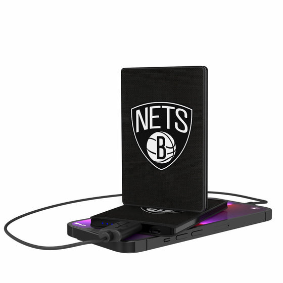 Brooklyn Nets Solid 2500mAh Credit Card Powerbank-0