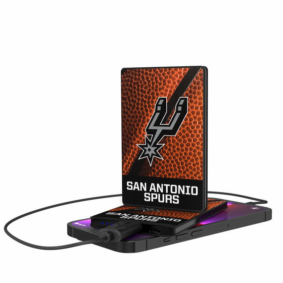 San Antonio Spurs Basketball 2500mAh Credit Card Powerbank-0