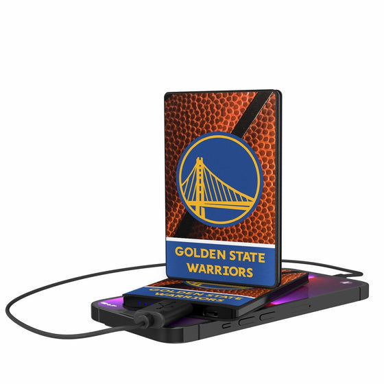 Golden State Warriors Basketball 2500mAh Credit Card Powerbank-0