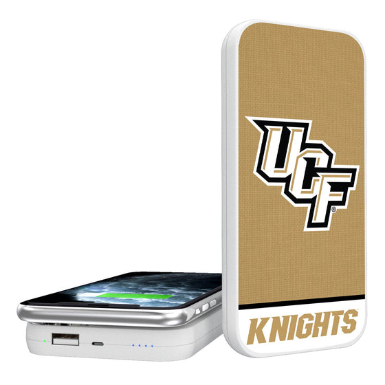 Central Florida Golden Knights Solid Wordmark 5000mAh Portable Wireless Charger-0