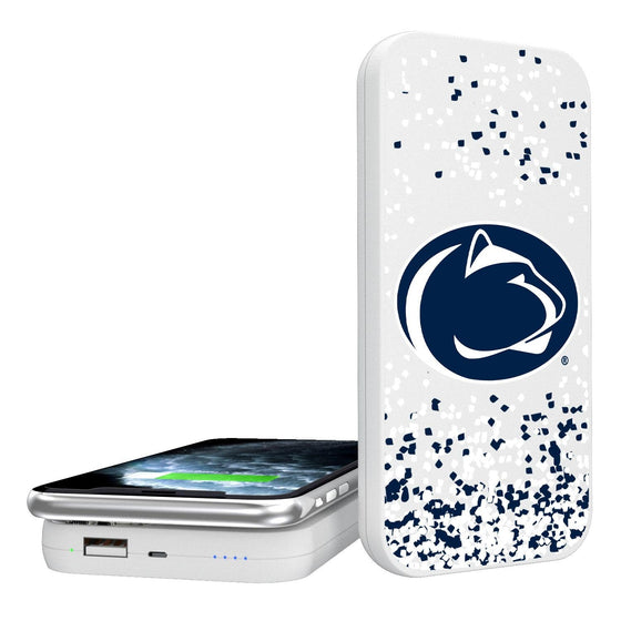 Penn State Nittany Lions Confetti 5000mAh Portable Wireless Charger-0