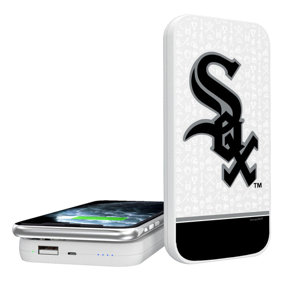 Chicago White Sox Memories 5000mAh Portable Wireless Charger - 757 Sports Collectibles