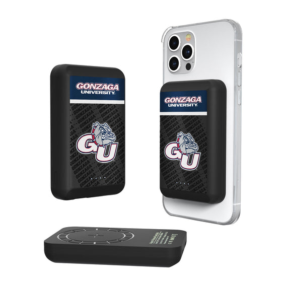 Gonzaga Bulldogs Endzone Plus 5000mAh Magnetic Wireless Charger-0