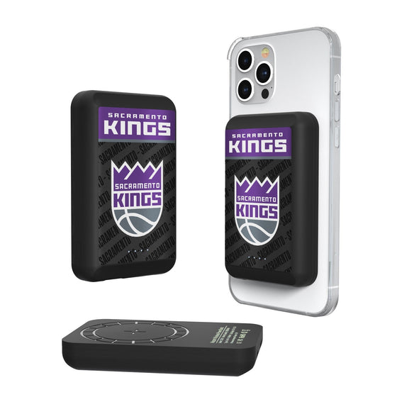 Sacramento Kings Endzone Plus Wireless Mag Power Bank-0