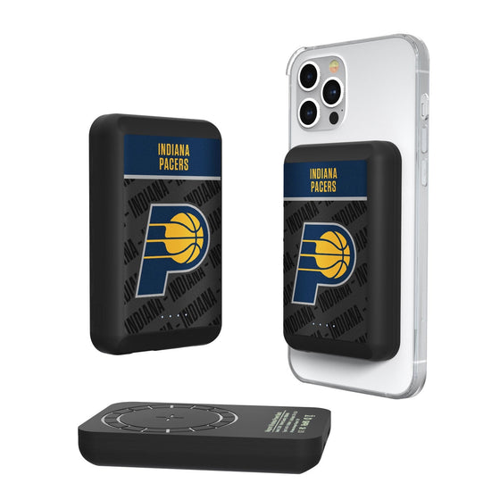Indiana Pacers Endzone Plus Wireless Mag Power Bank-0