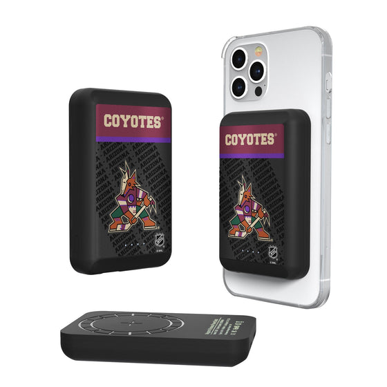 Arizona Coyotes Endzone Plus Wireless Mag Power Bank-0