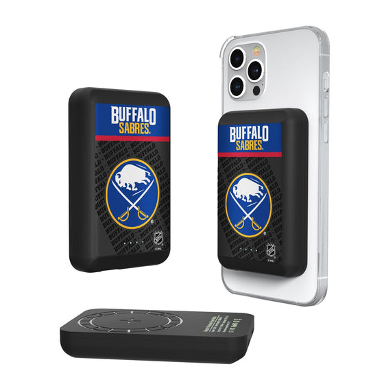 Buffalo Sabres Endzone Plus 5000mAh Magnetic Wireless Charger-0