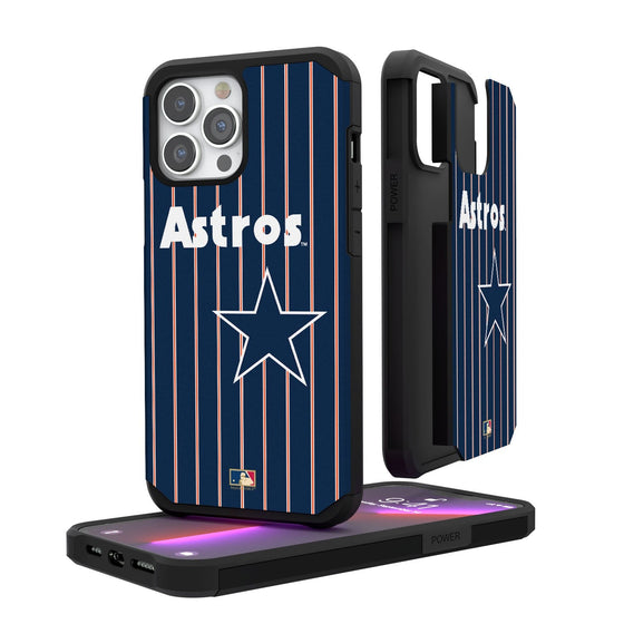 Houston Astros 1975-1981 - Cooperstown Collection Pinstripe Rugged Case - 757 Sports Collectibles