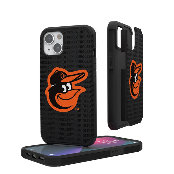 Baltimore Orioles Blackletter Rugged Case - 757 Sports Collectibles