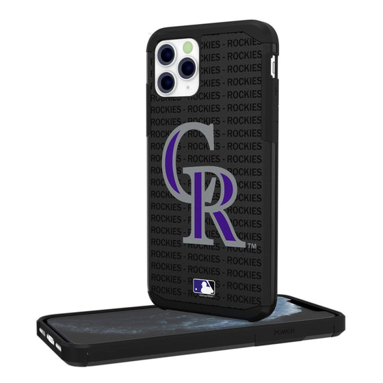 Colorado Rockies Blackletter Rugged Case - 757 Sports Collectibles
