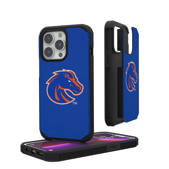 Boise State Broncos Solid Rugged Case-0