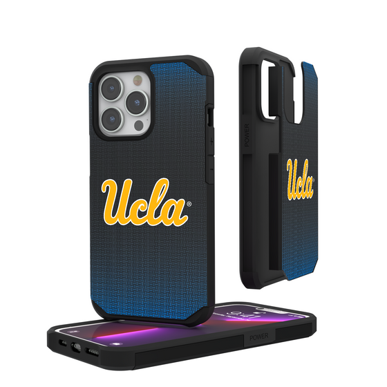 UCLA Bruins Linen Rugged Phone Case-0