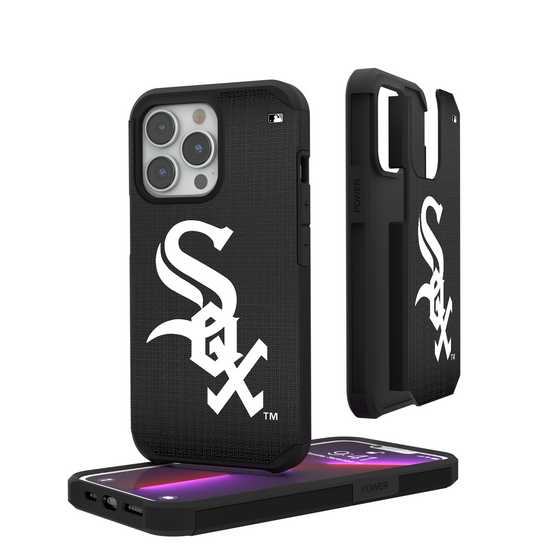 Chicago White Sox Linen Rugged Phone Case-0