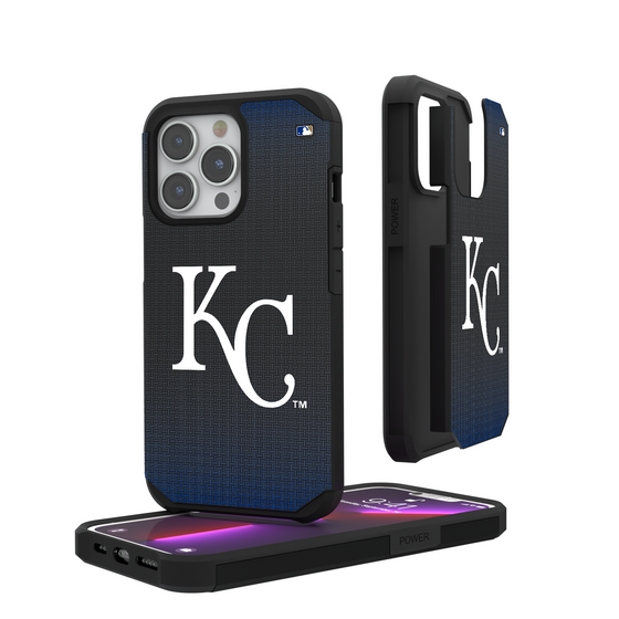 Kansas City Royals Linen Rugged Phone Case-0