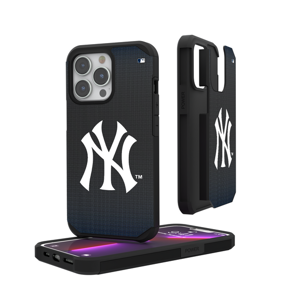 New York Yankees Linen Rugged Phone Case-0