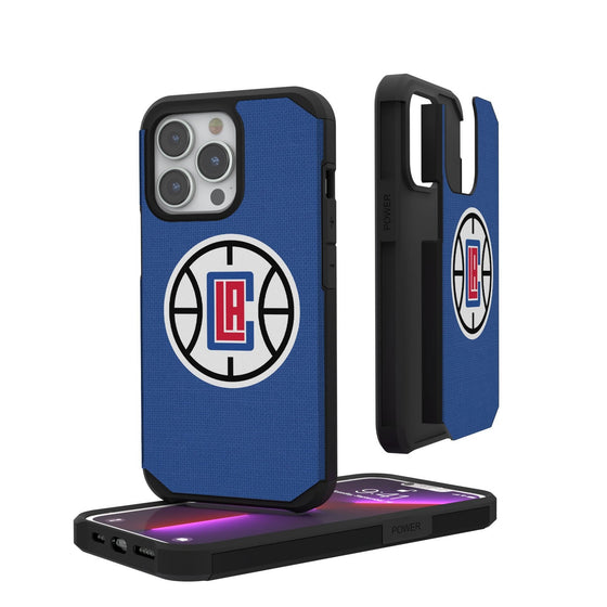 Los Angeles Clippers Solid Rugged Case-0