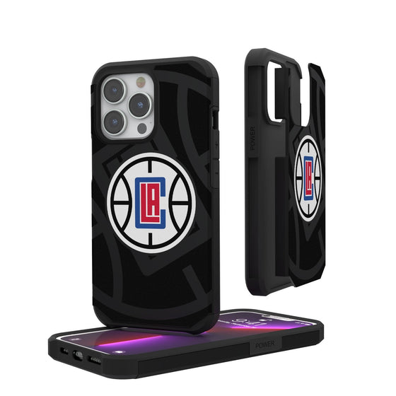 Los Angeles Clippers Tilt Rugged Case-0