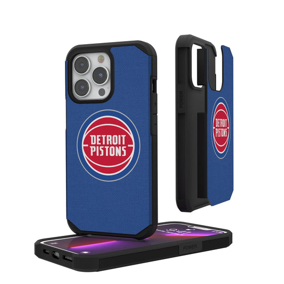 Detroit Pistons Solid Rugged Case-0