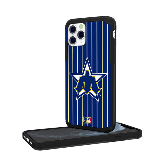 Seattle Mariners 1981-1986 - Cooperstown Collection Pinstripe Rugged Case - 757 Sports Collectibles