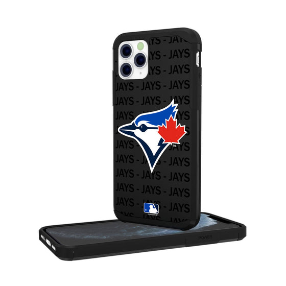 Toronto Blue Jays Blackletter Rugged Case - 757 Sports Collectibles