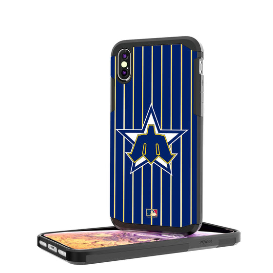 Seattle Mariners 1981-1986 - Cooperstown Collection Pinstripe Rugged Case - 757 Sports Collectibles