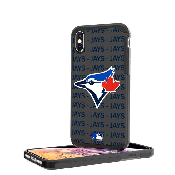 Toronto Blue Jays Blackletter Rugged Case - 757 Sports Collectibles
