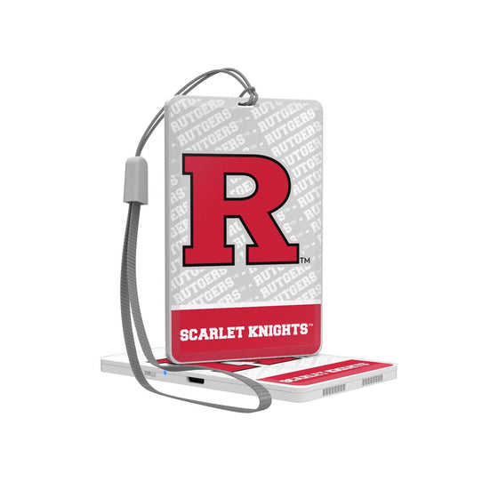 Rutgers Scarlet Knights Endzone Plus Bluetooth Pocket Speaker-0