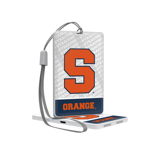 Syracuse Orange Endzone Plus Bluetooth Pocket Speaker-0