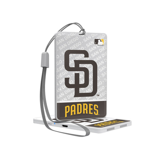 San Diego Padres Endzone Plus Bluetooth Pocket Speaker - 757 Sports Collectibles