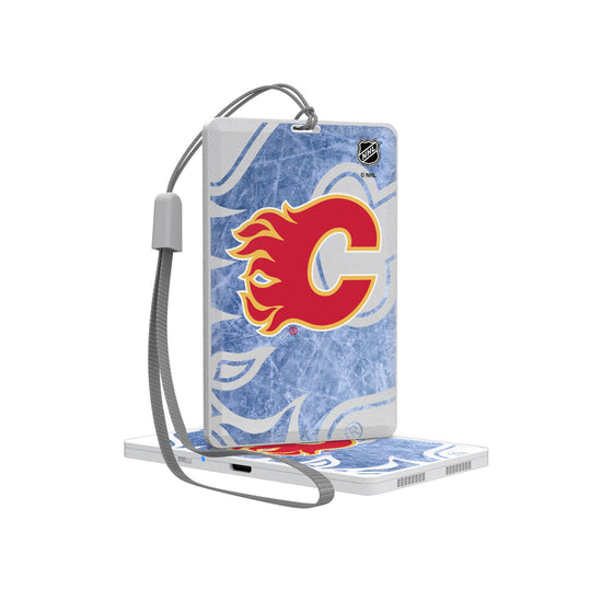 Calgary Flames Ice Tilt Bluetooth Pocket Speaker-0