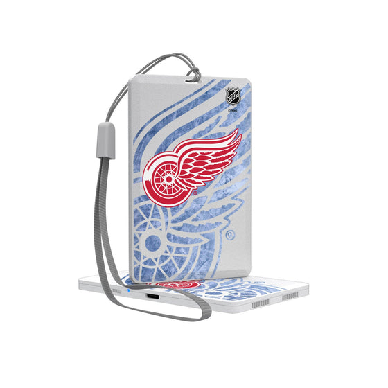 Detroit Red Wings Ice Tilt Bluetooth Credit Card Mini Speaker-0