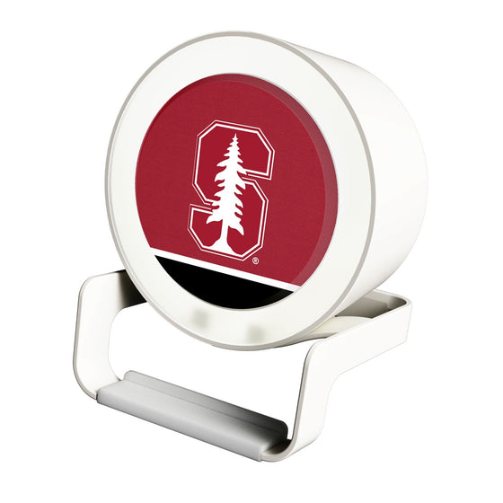 Stanford Cardinal Solid Wordmark Night Light Charger and Bluetooth Speaker-0