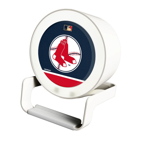 Boston Red Sox 1970-1975 - Cooperstown Collection Solid Wordmark Night Light Charger and Bluetooth Speaker - 757 Sports Collectibles