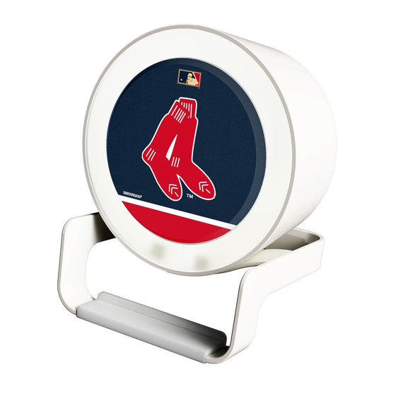 Boston Red Sox 1924-1960 - Cooperstown Collection Solid Wordmark Night Light Charger and Bluetooth Speaker - 757 Sports Collectibles