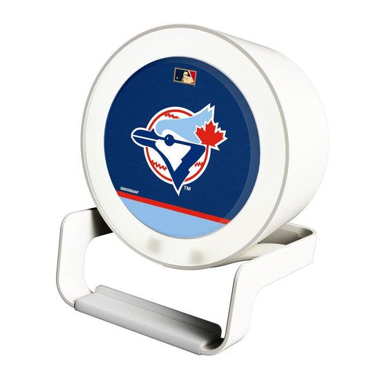 Toronto Blue Jays 1977-1988 - Cooperstown Collection Solid Wordmark Night Light Charger and Bluetooth Speaker - 757 Sports Collectibles