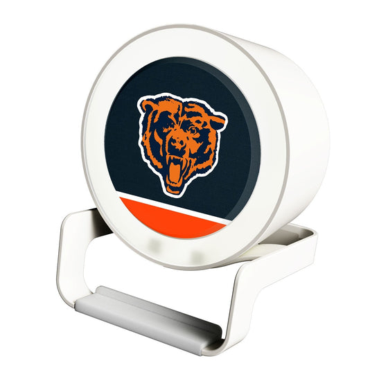 Chicago Bears 1946 Historic Collection Solid Wordmark Night Light Charger and Bluetooth Speaker - 757 Sports Collectibles