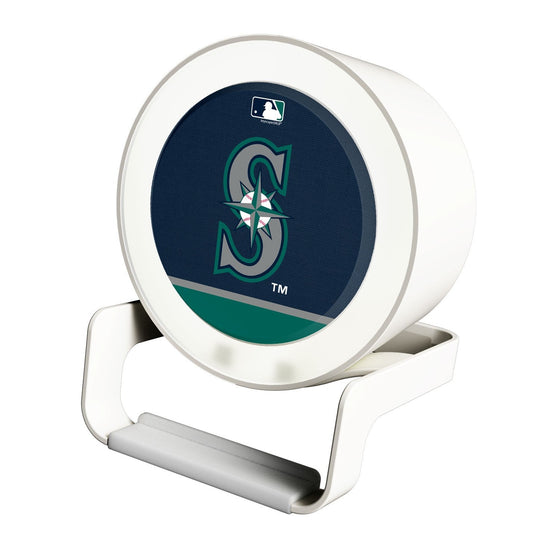 Seattle Mariners Solid Wordmark Night Light Charger and Bluetooth Speaker - 757 Sports Collectibles
