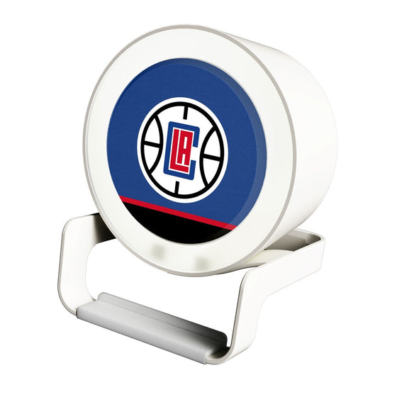Los Angeles Clippers Solid Wordmark Night Light Charger and Bluetooth Speaker-0