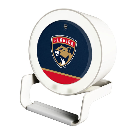 Florida Panthers Solid Wordmark Night Light Charger and Bluetooth Speaker-0